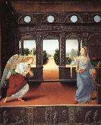 LORENZO DI CREDI The Annunciation oil painting artist
